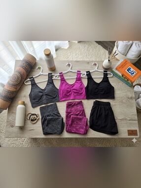 Women’s FITWELL Sports Bra - SET of 3 Size S/M